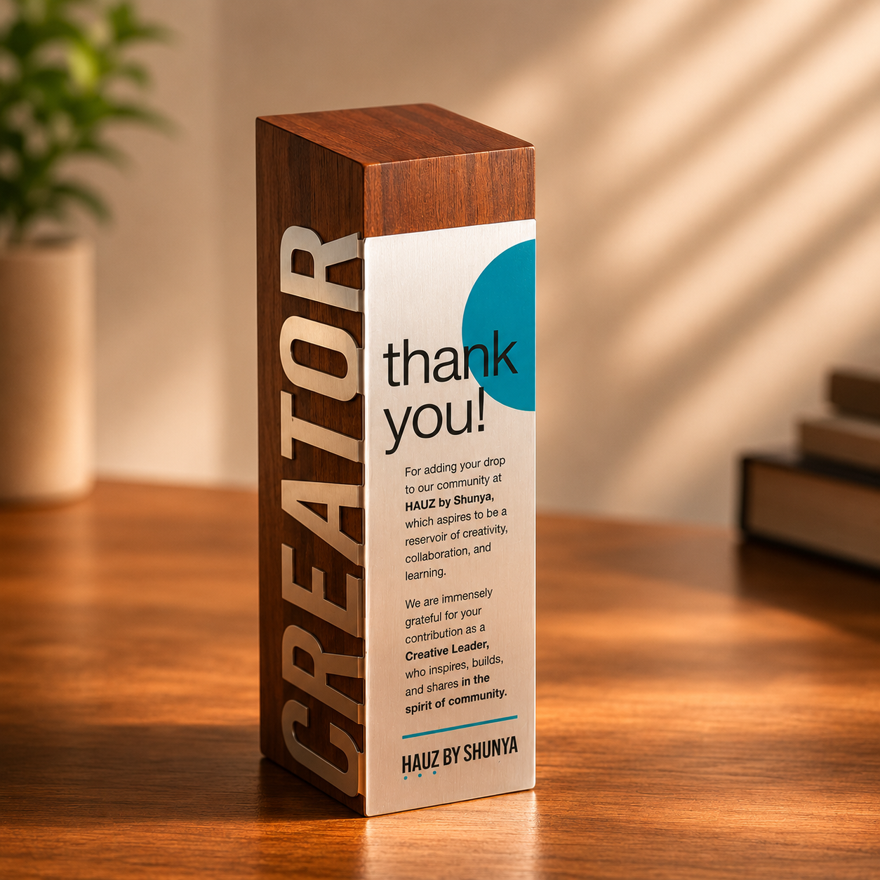 Wooden Legacy – Custom Wood & Metal Printed Memento