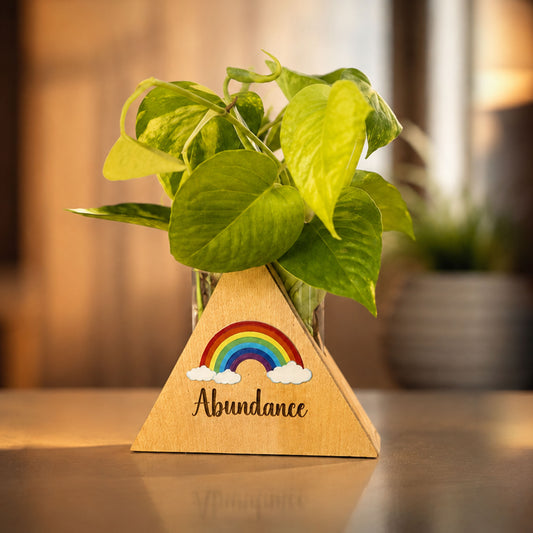 Abundance Desk Planter - Triangle