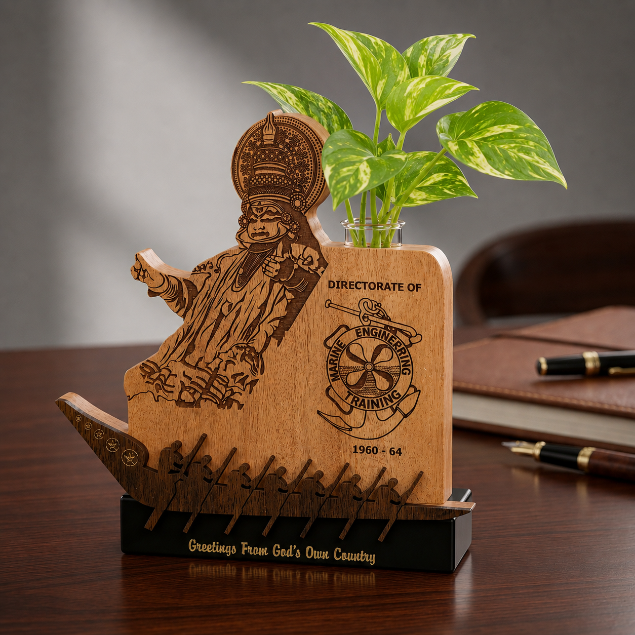 Wooden Memento - Kerala Culture Kadhakali