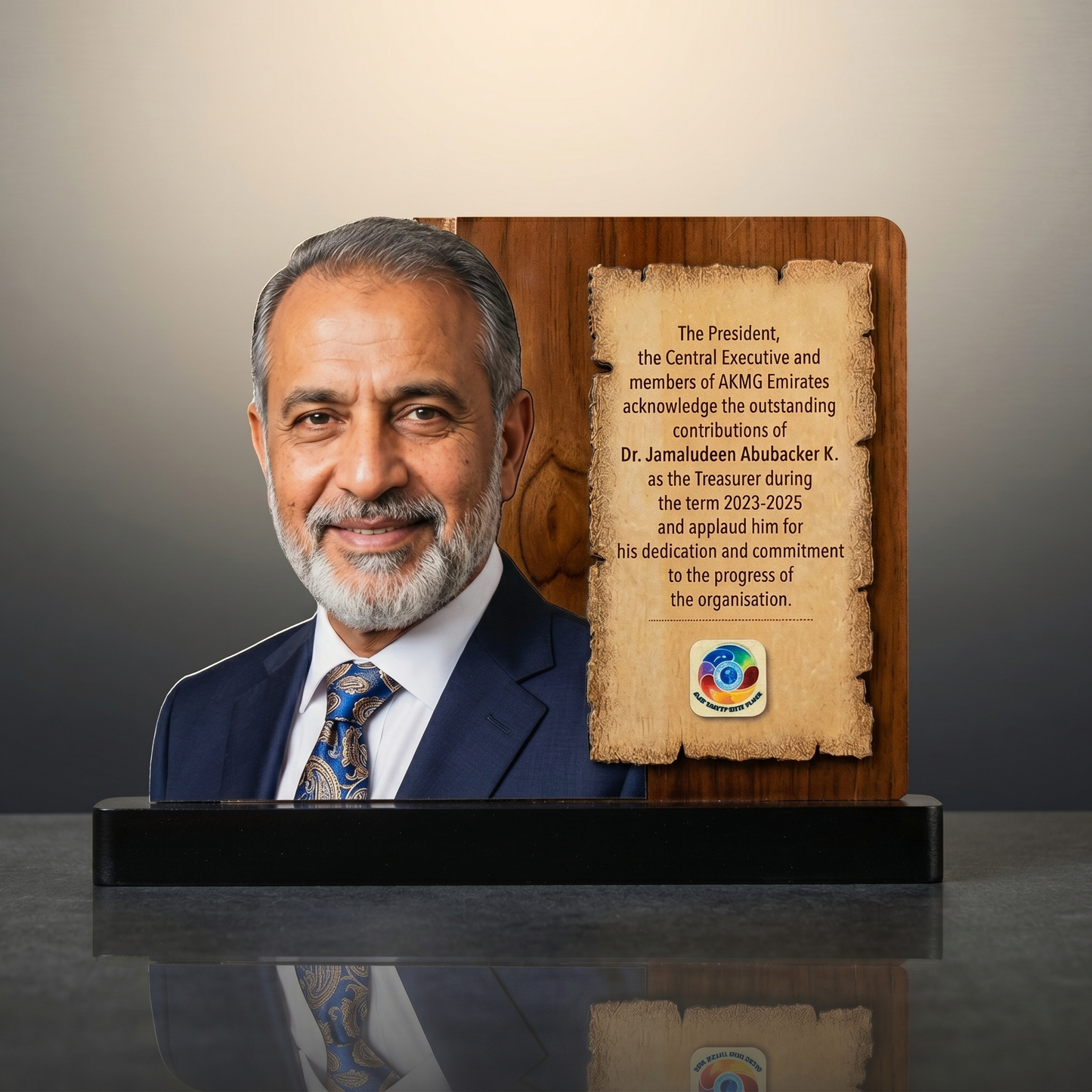 Premium Wooden Colour Photo Memento C1