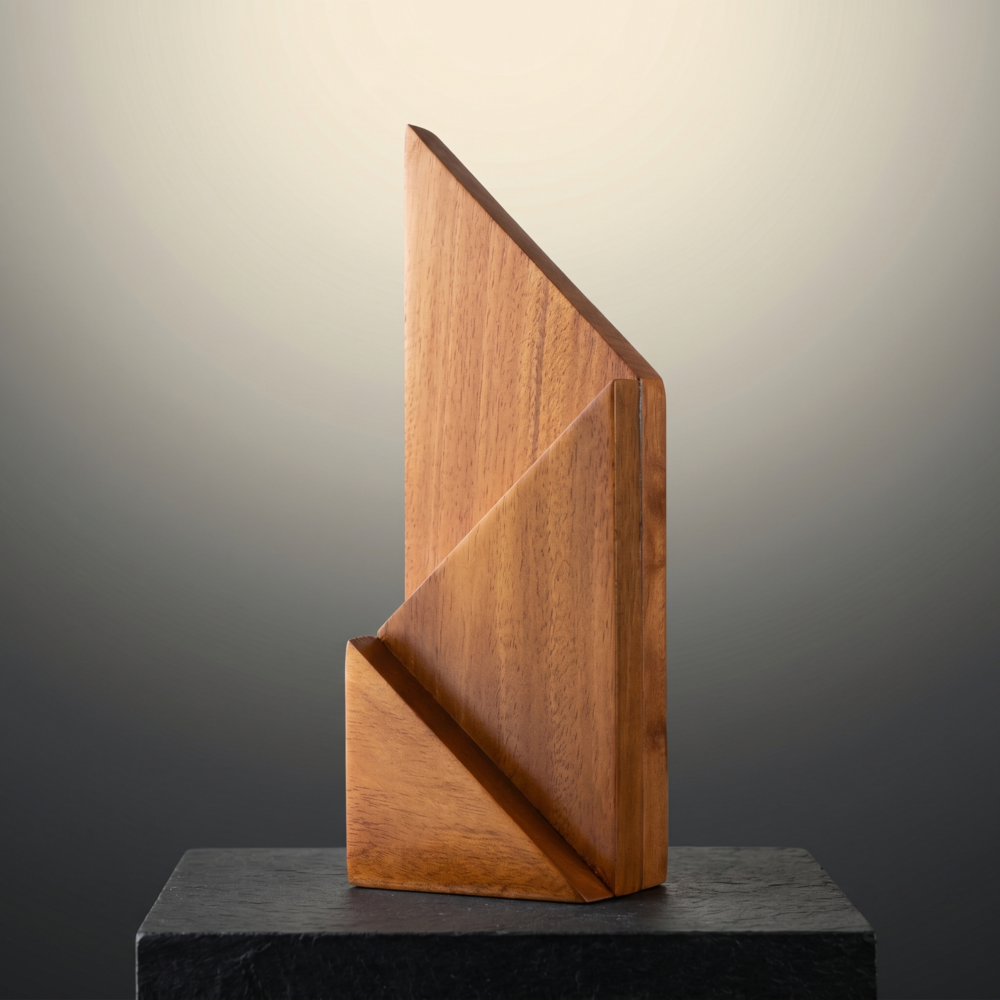 Wooden Ascent – Custom Wooden Achievement Memento