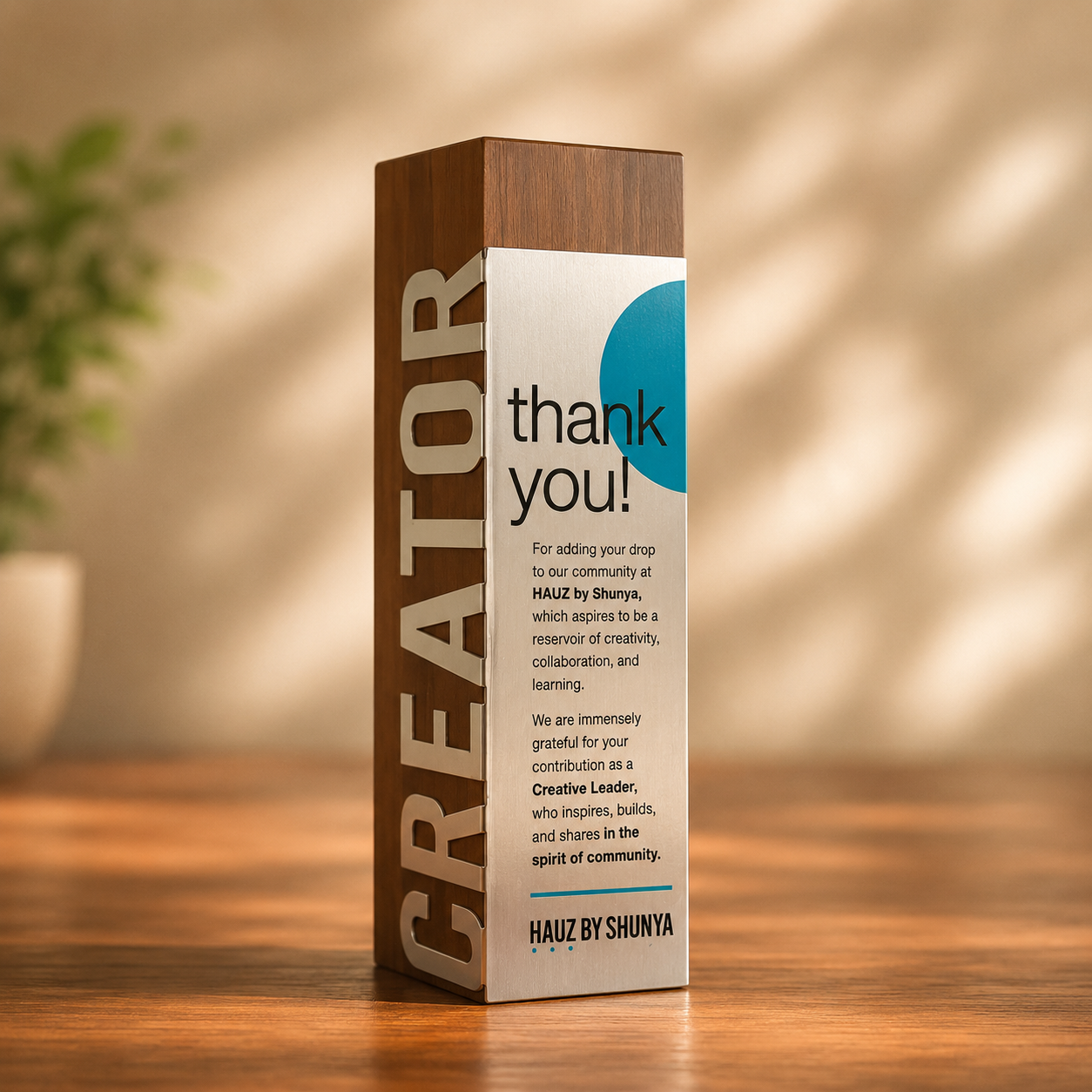 Wooden Legacy – Custom Wood & Metal Printed Memento