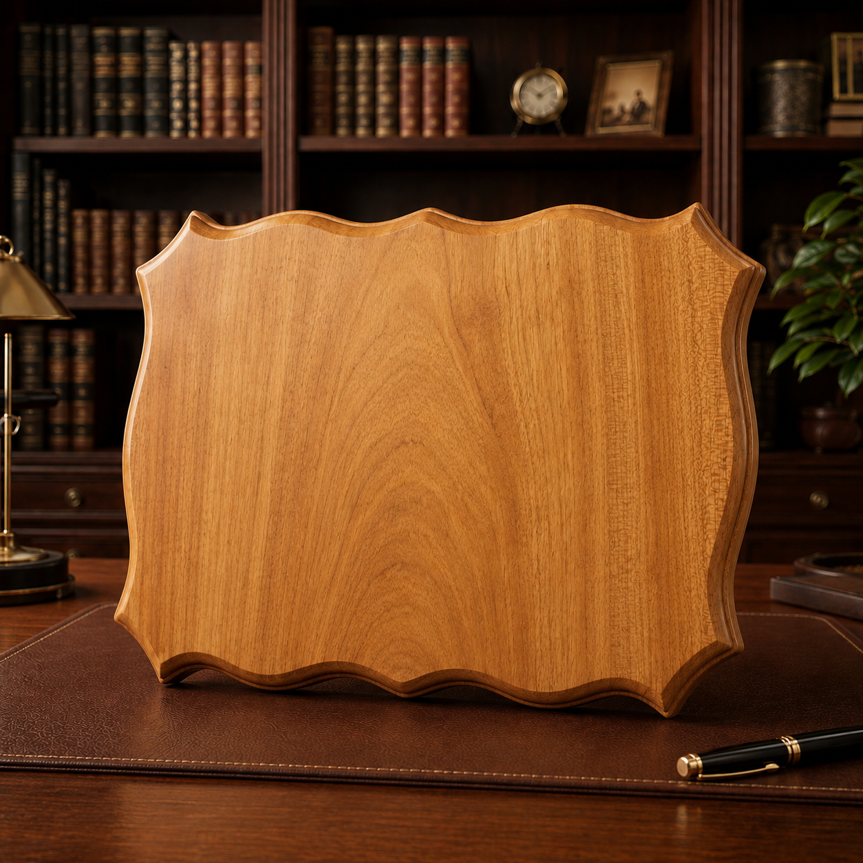Premium Wooden Crest - M