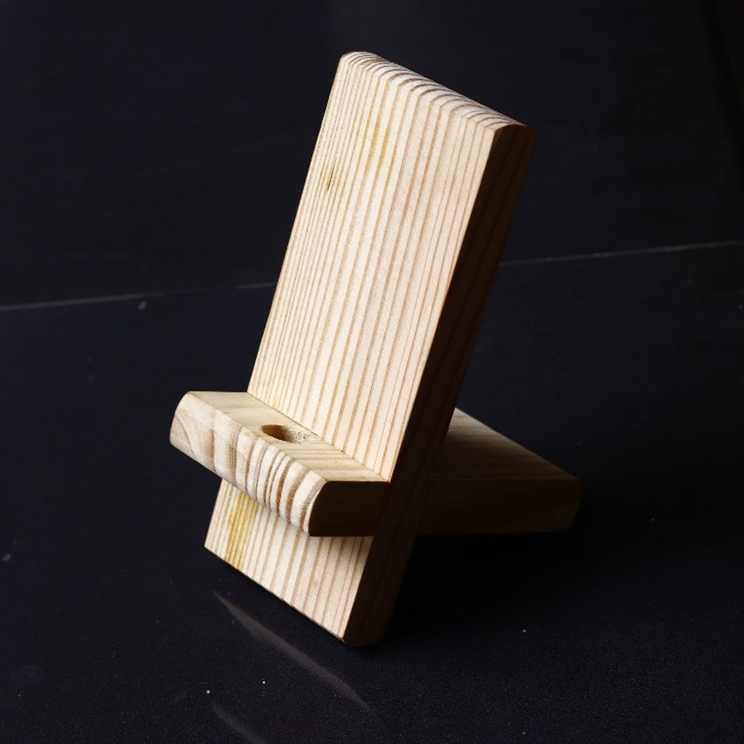 English Pinewood Mobile Stand – Detachable & Eco-Friendly